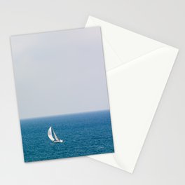 Sailing alone II Stationery Cards