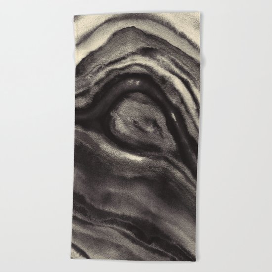 Abstract bwv 01 Beach Towel