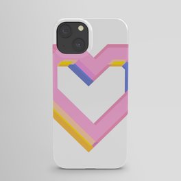 Happy heart iPhone Case