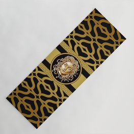 Luxury Medusa Oriental Gold Yoga Mat