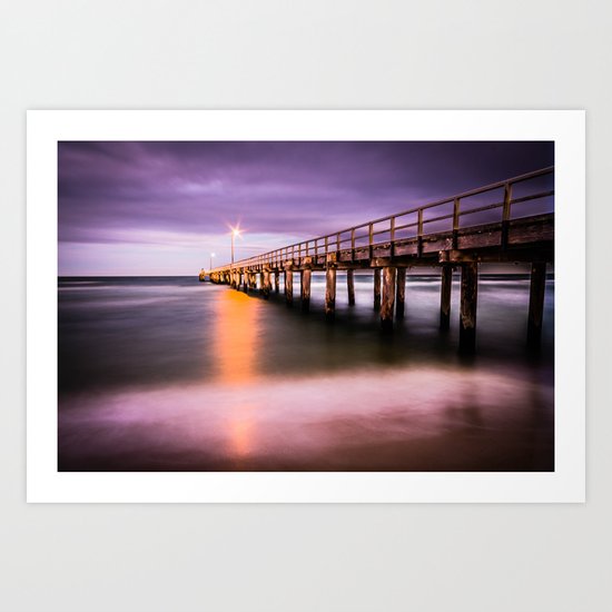 Pier Art Print
