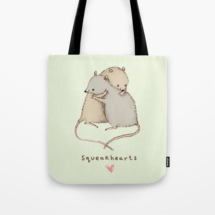Squeakhearts Tote Bag