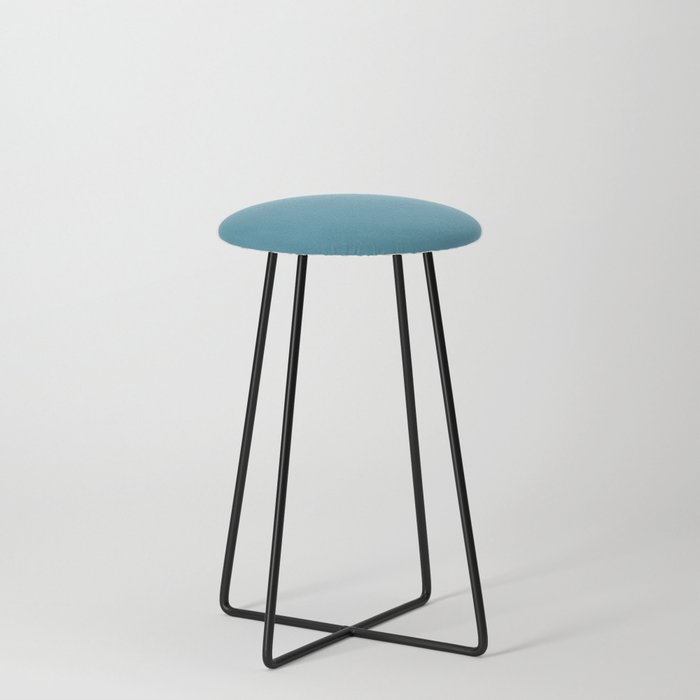 Jet Ski Blue Counter Stool