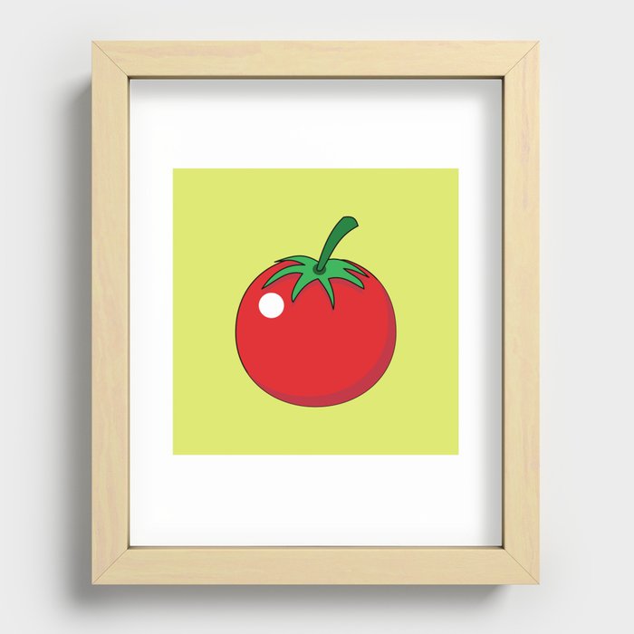 Red Tomato Recessed Framed Print