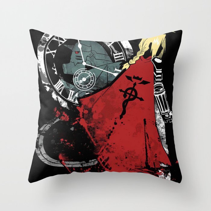 Fullmetal Alchemist 10 Throw Pillow