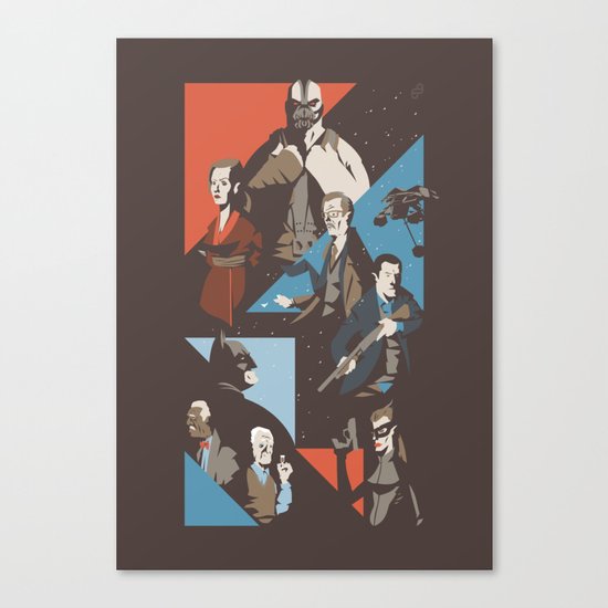 Pain Canvas Print