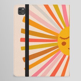 Sunshine – Retro Ochre Palette iPad Folio Case