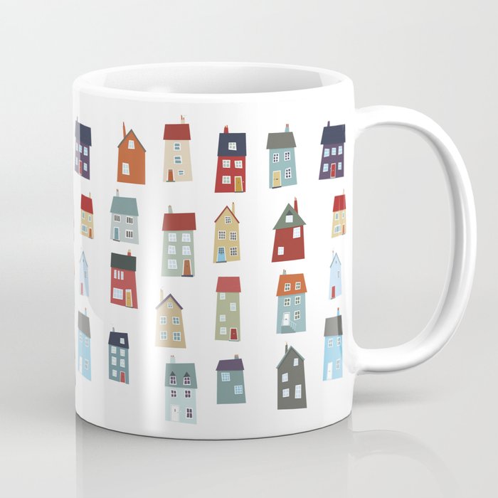 Little Houses Coffee Mug