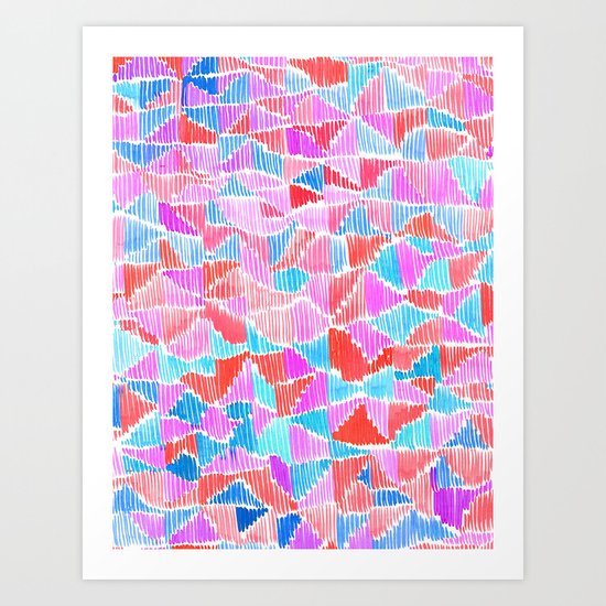 Scribble Art Print