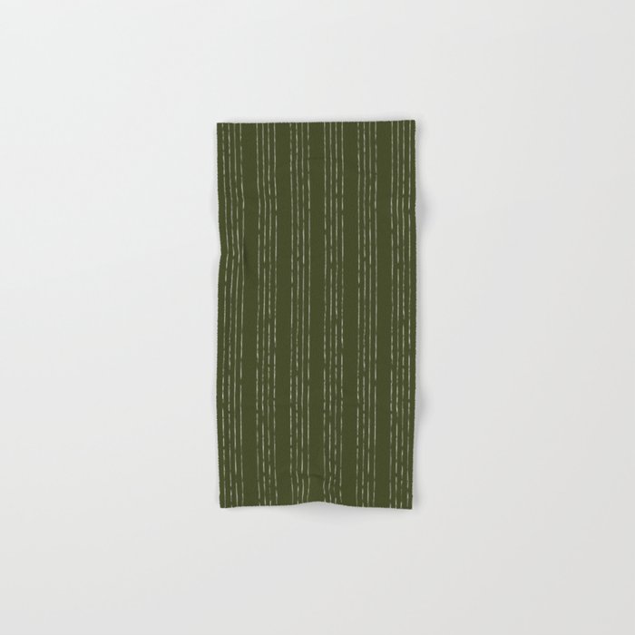 Olive green hand 2025 towels