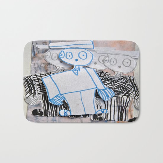 PEOPLE iN SUiTS Bath Mat