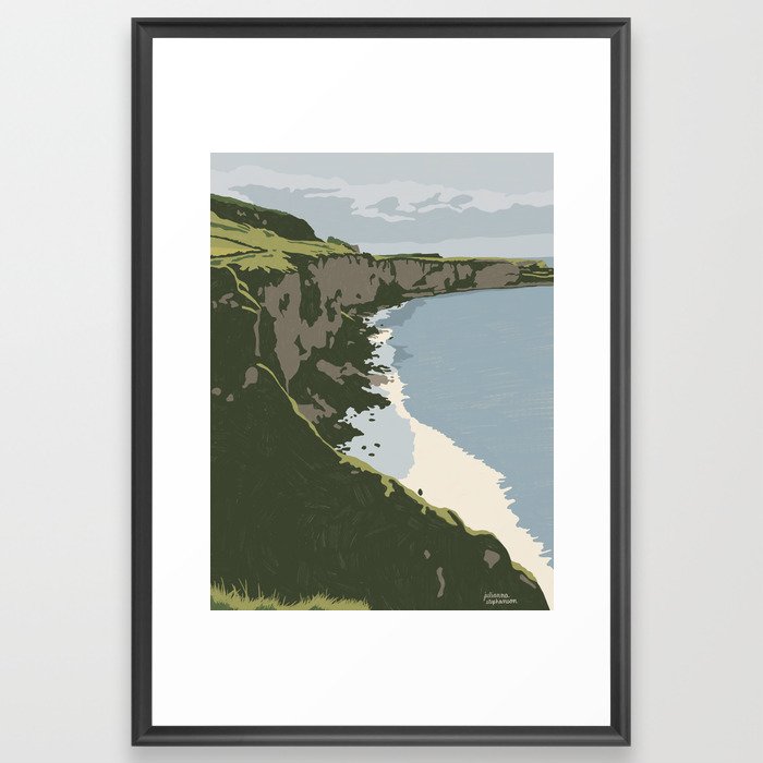 Causeway Coast, Northern Ireland Framed Art Print