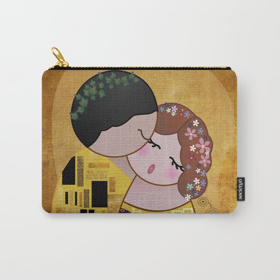 Kokeshi The Kiss Carry-All Pouch