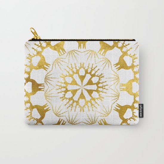 Gold Christmas 05 Carry-All Pouch