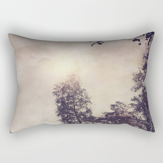 Sun & Trees Rectangular Pillow
