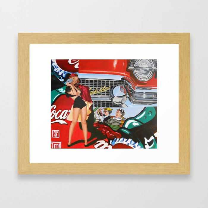 To Buy or no to Be. Framed Art Print