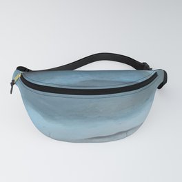 The Storm in Shades of Blue Fanny Pack