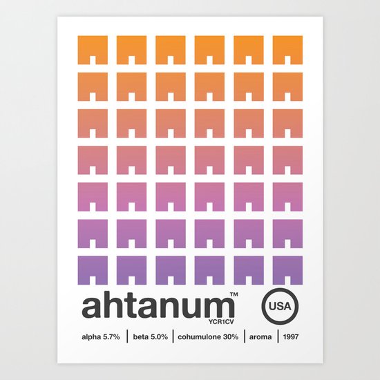 ahtanum single hop Art Print