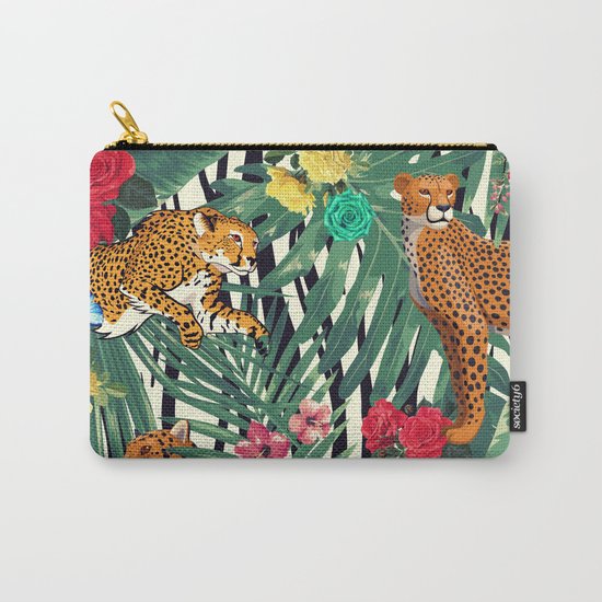 tropical wild Carry-All Pouch