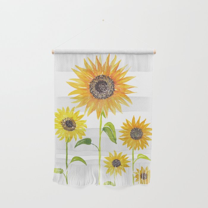 Sunflowers Watercolor Painting Tote Bag by Kris Kivu | Society6