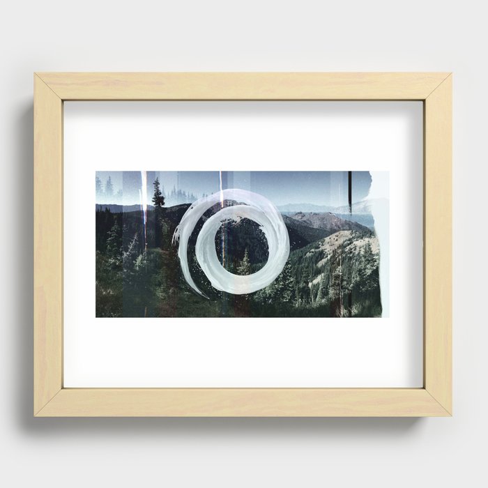 Olympic Ring Recessed Framed Print