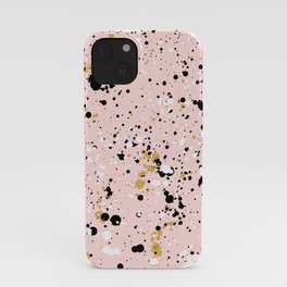 Blushing Paint Splash iPhone Case