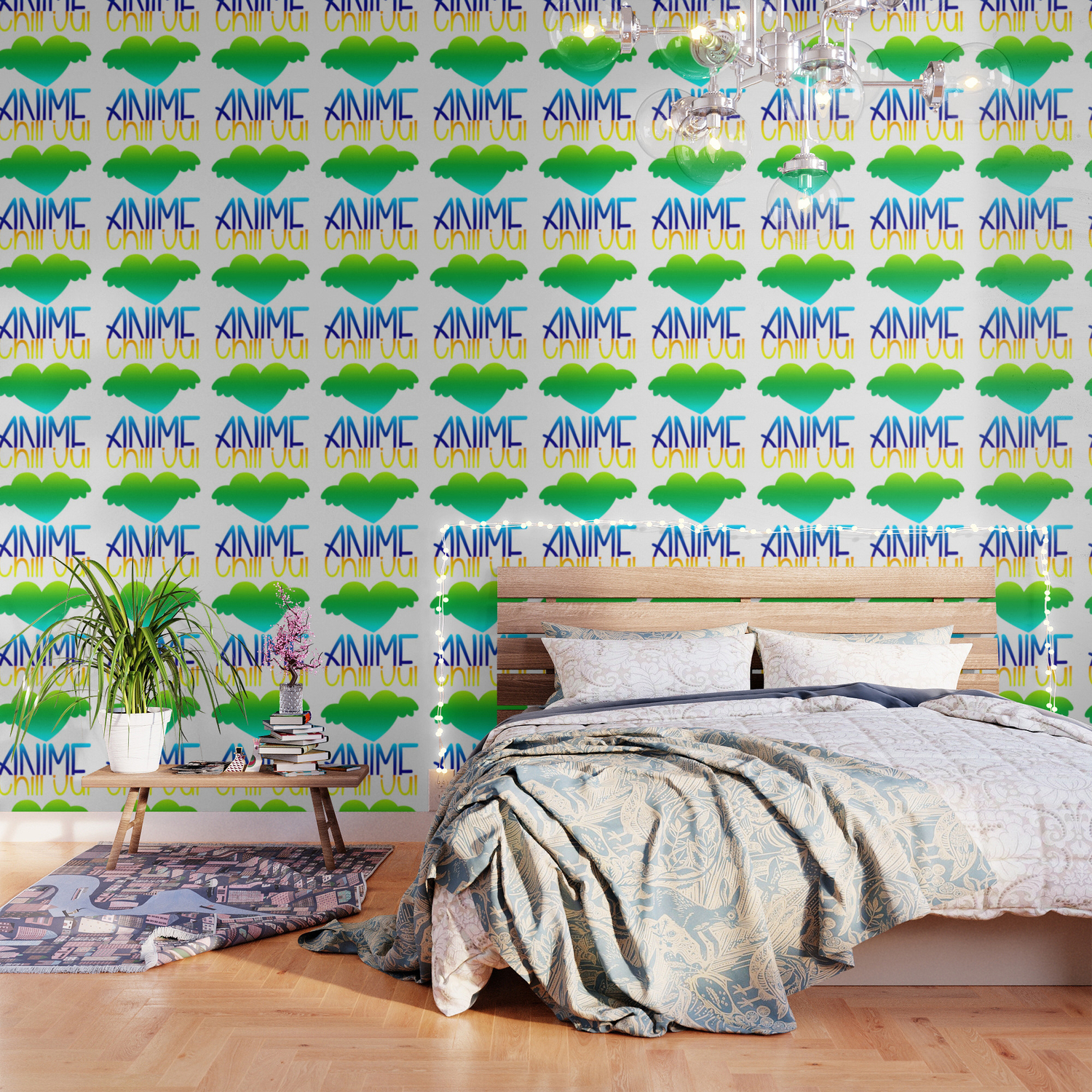 Tshirt Chill Out Love Anime Horizontal Rainbow Wallpaper By