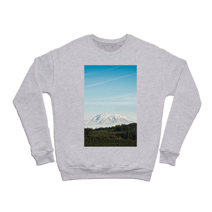 Mount St. Helens - Pacific Northwest Photography Crewneck Sweatshirt