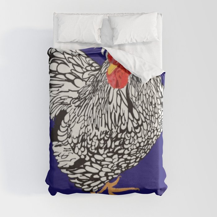 Chicken Duvet Cover