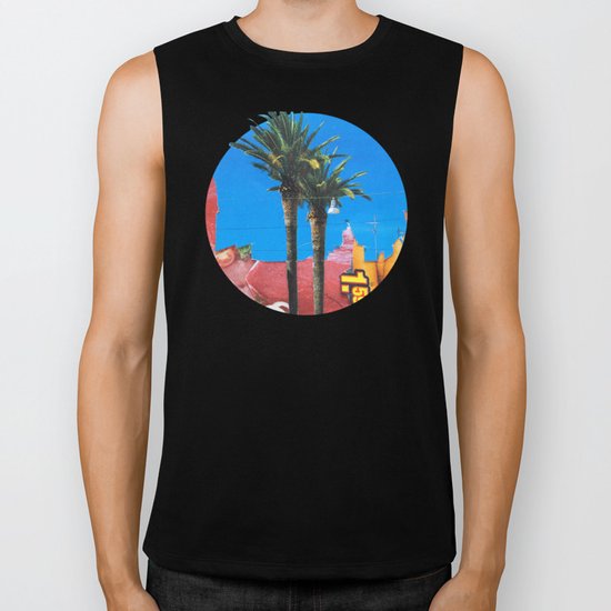 Meat Dream Party Land Series · Meat Desert City Dream Town Biker Tank