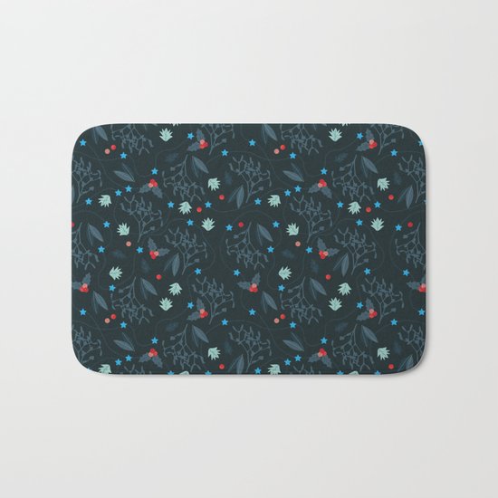 xmas pattern Bath Mat