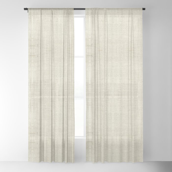 Burlap Texture Sheer Curtain By, Design Decor Curtains Muskoka Natural