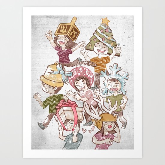 Merry Everything Art Print