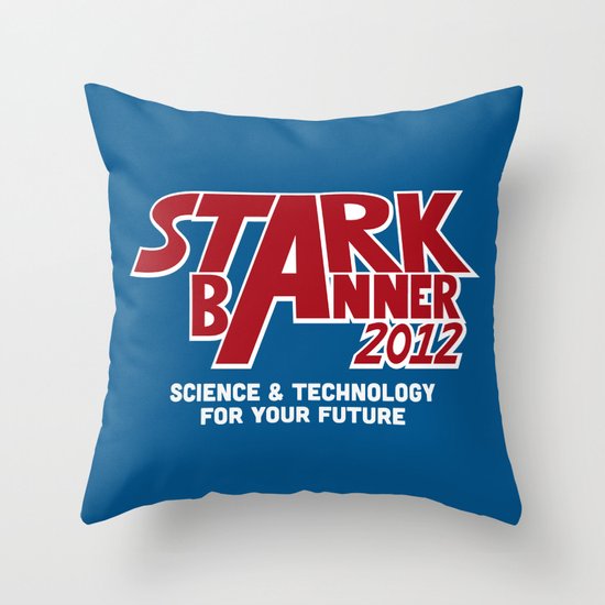 Stark Banner 2012 Throw Pillow