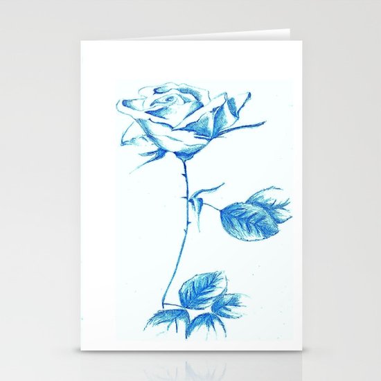 Rose Stationery Cards