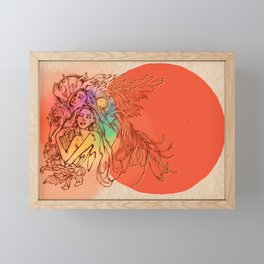 ORANGE 橙 (2022) Framed Mini Art Print