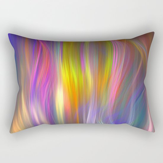 Color streams Rectangular Pillow