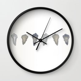 Oysters a Study Wall Clock