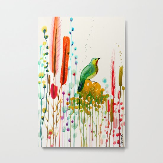 si pres du ciel Metal Print