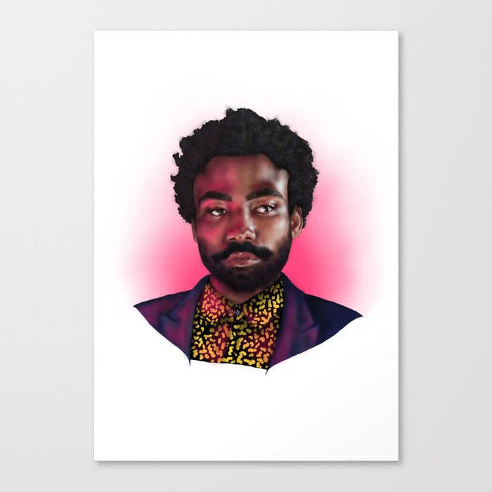 GAMBINO BUST Canvas Print