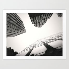 NYC Art Print | Photo, City, Black And White 