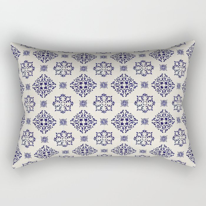 Azulejo — Portuguese ceramic #13 Rectangular Pillow
