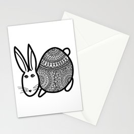 Mandala Rabbit Stationery Cards