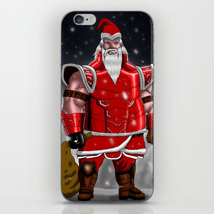 Santa Cloth iPhone Skin