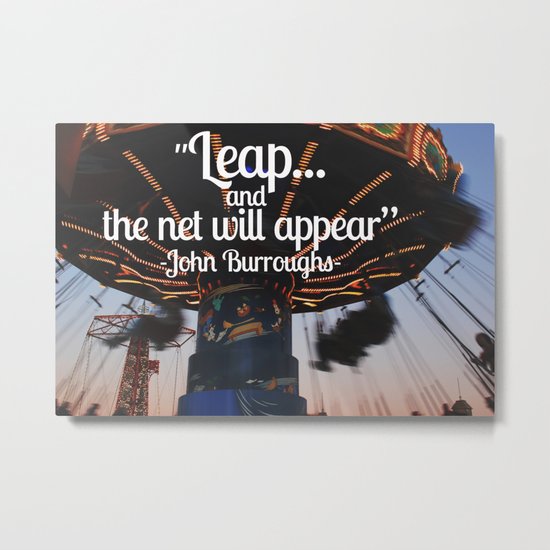 LEAP Metal Print