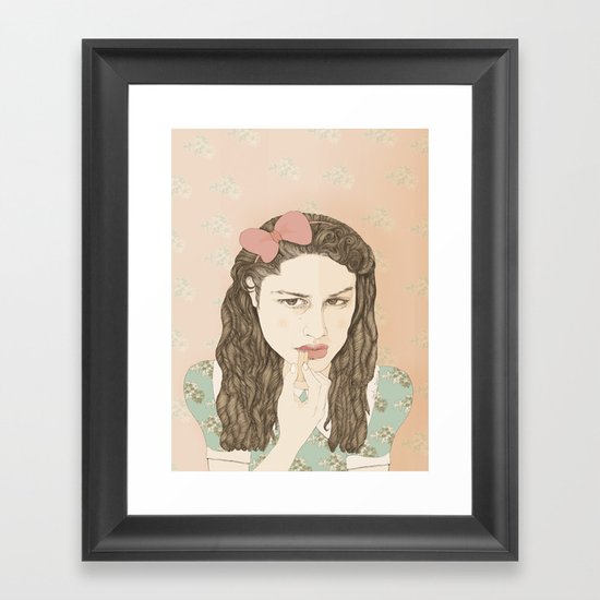 Aida Folch Framed Art Print