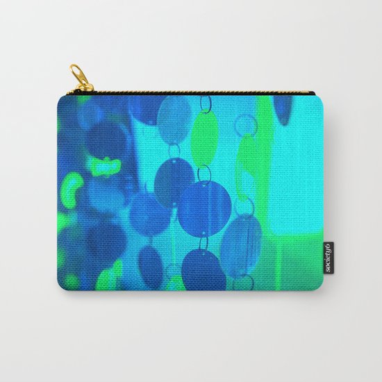 UNDERWATER GLAM CIRCLES #Blue #2 Carry-All Pouch