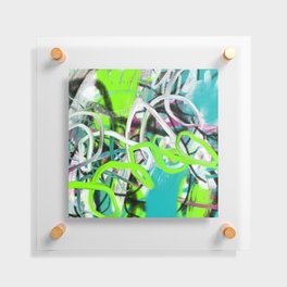 Abstract expressionist Art. Abstract Painting 92. Floating Acrylic Print