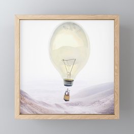Bright Idea Framed Mini Art Print
