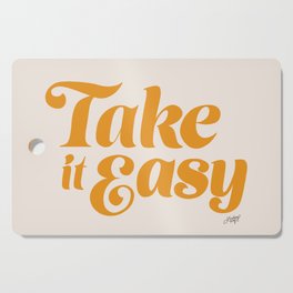Take it Easy (Yellow Palette) Cutting Board